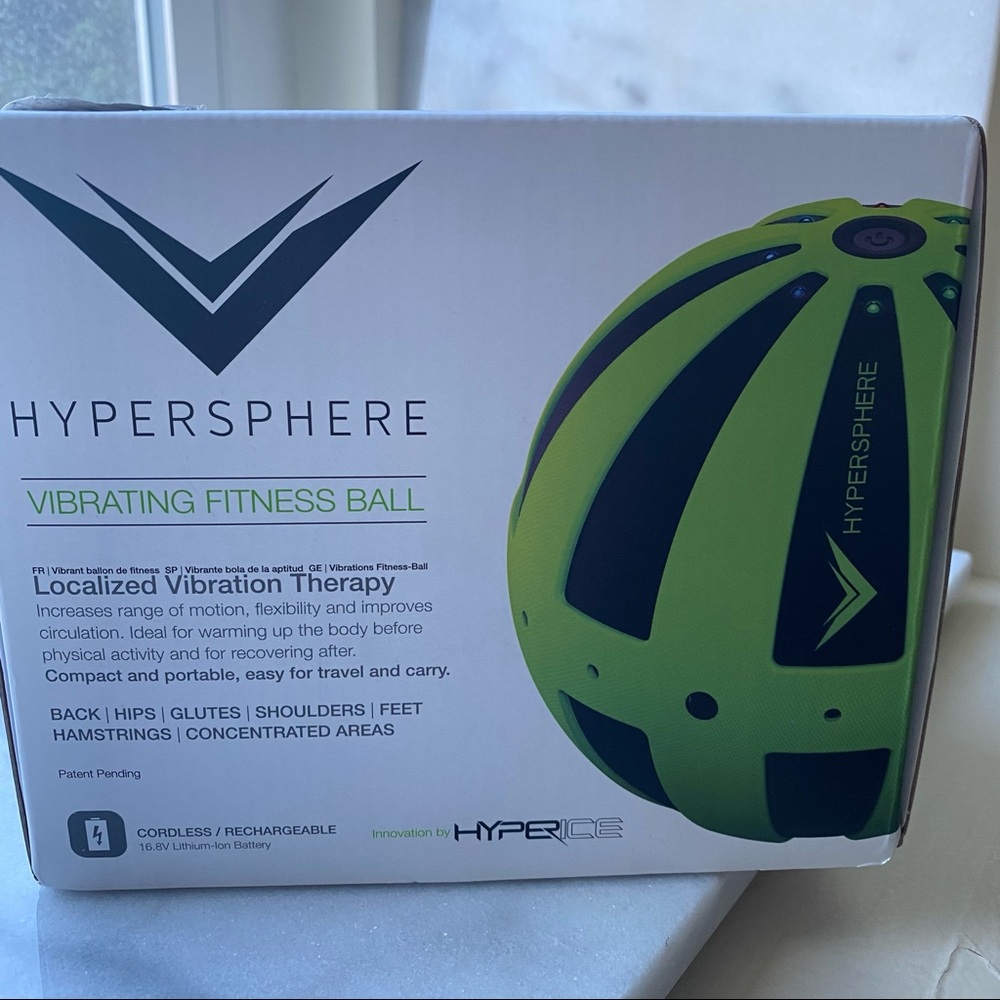 Hypersphere Vibrating Massage Fitness Therapy Ball